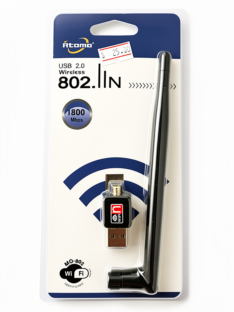 Atomo antena Wi‑Fi USB 802.11n