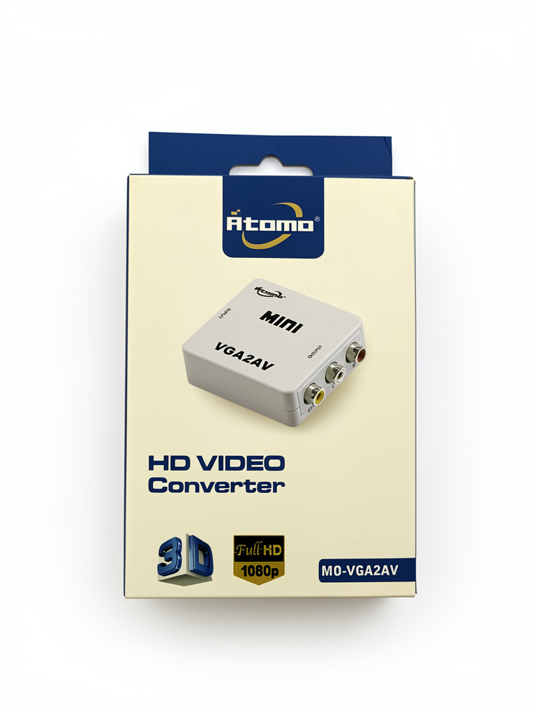 Átomo Mini conversor VGA2AV