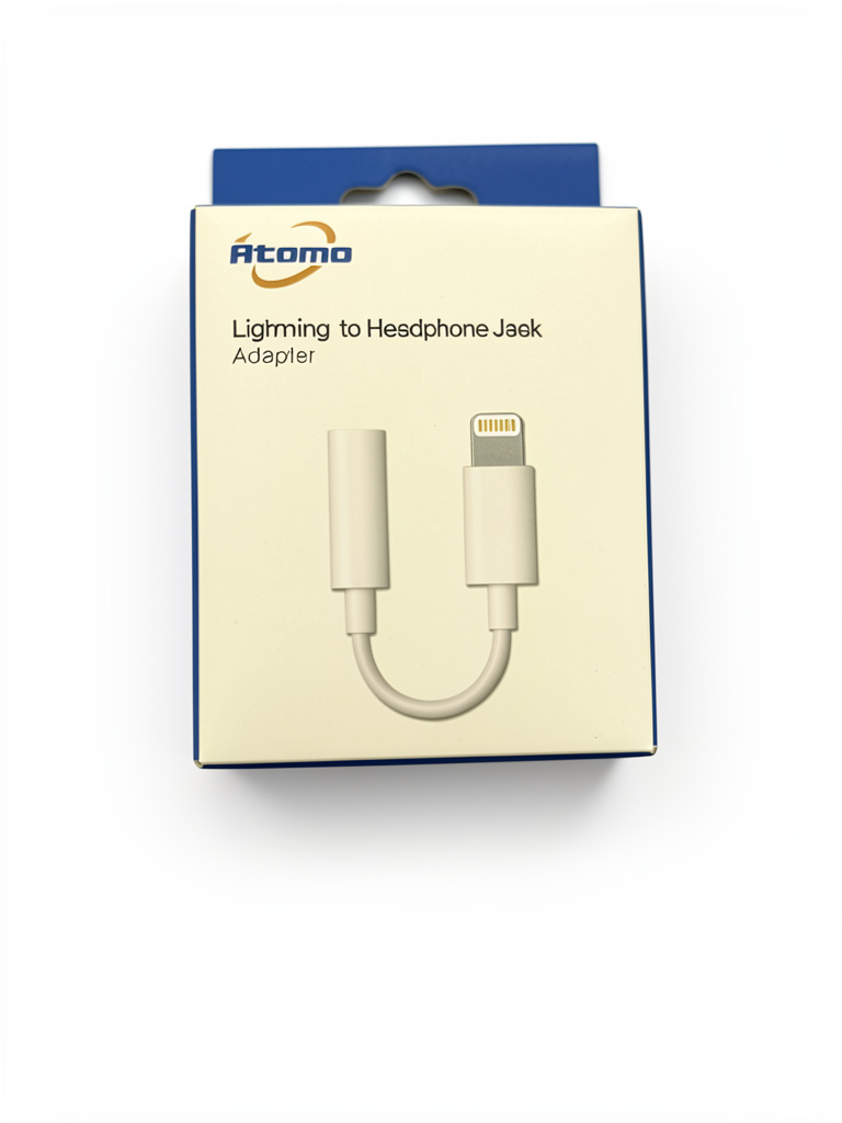 Atomo adaptador Lightning para fone