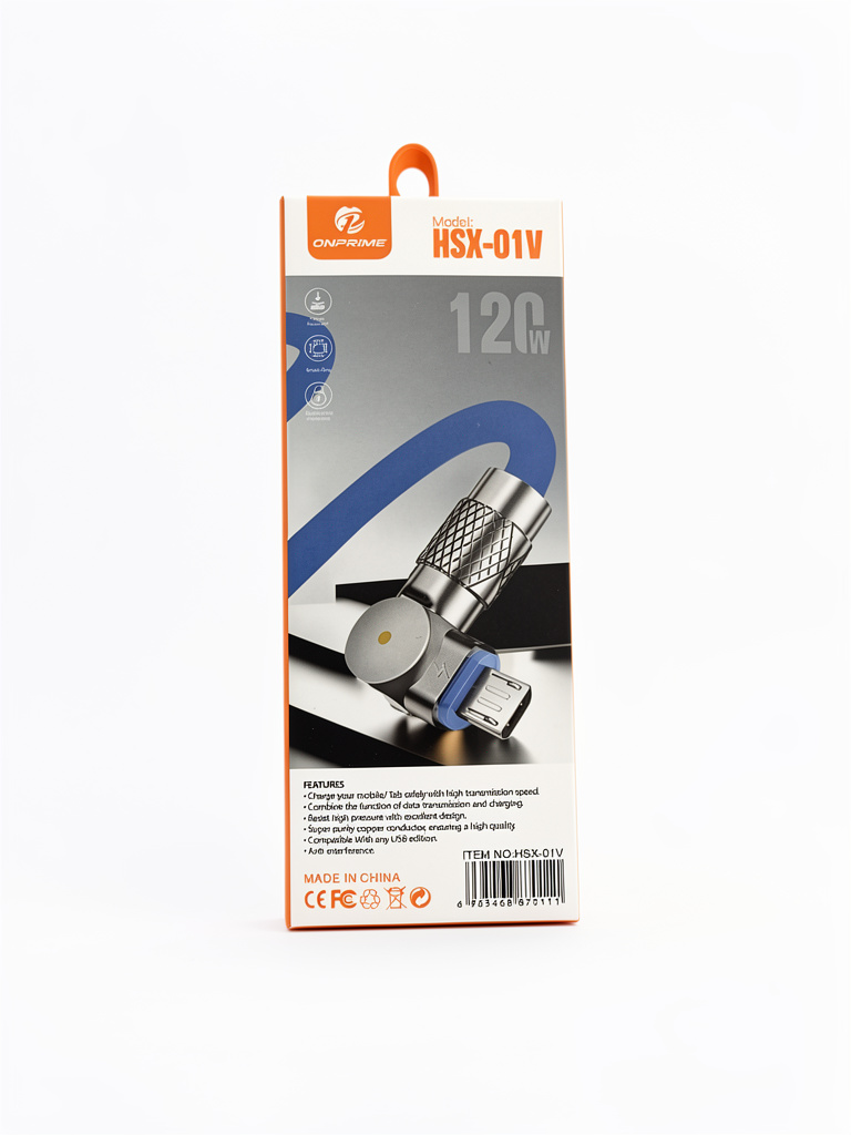ONPRIME cabo V8 USB 120W