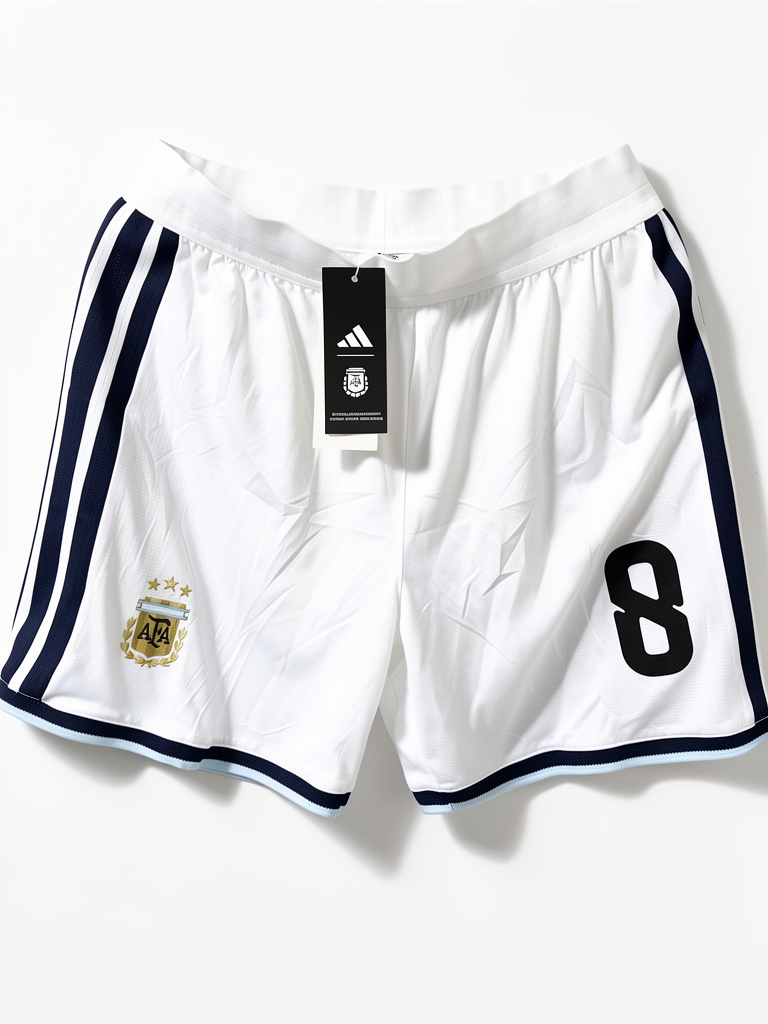 Adidas short blanco Argentina XL