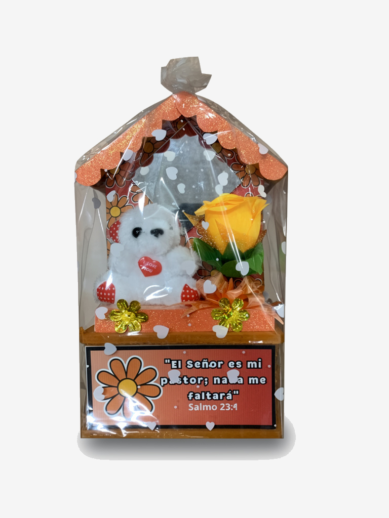 Joyero casa con osito