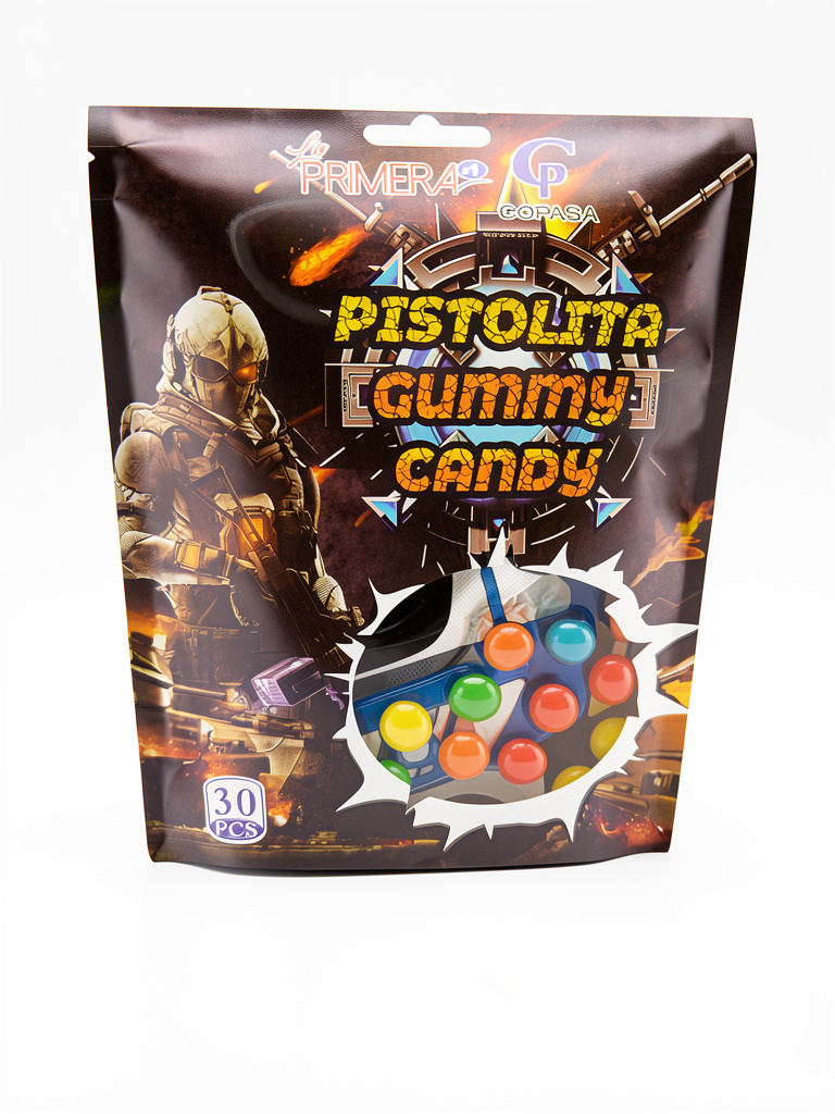 Pistolita Gummy Candy 30 unidades