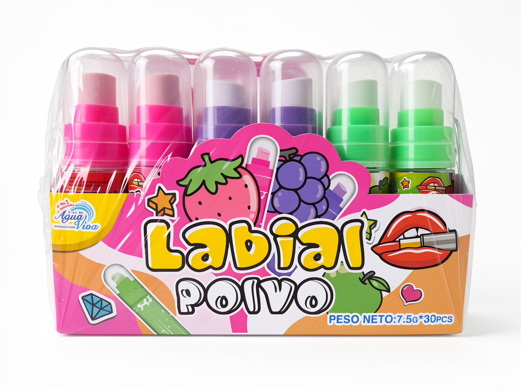 Labial polvo