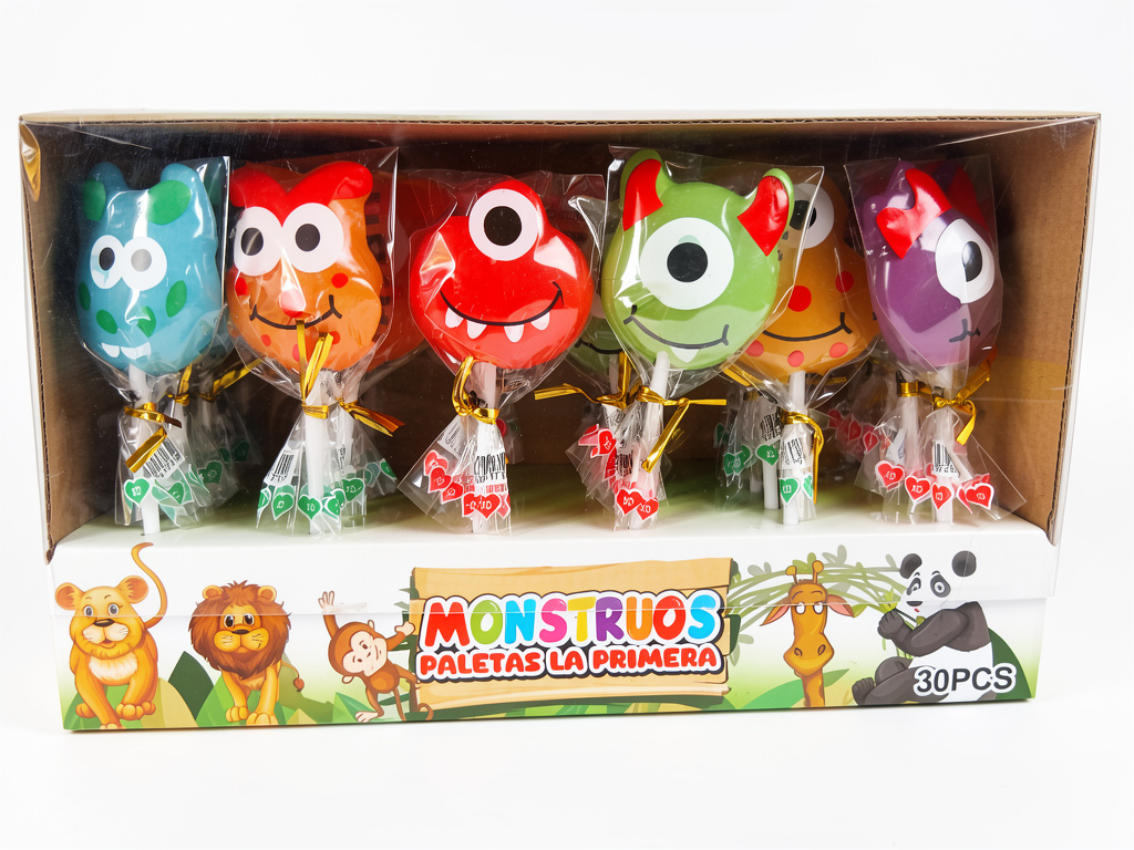 Paleta , monstruo ,animalitos fantasticos