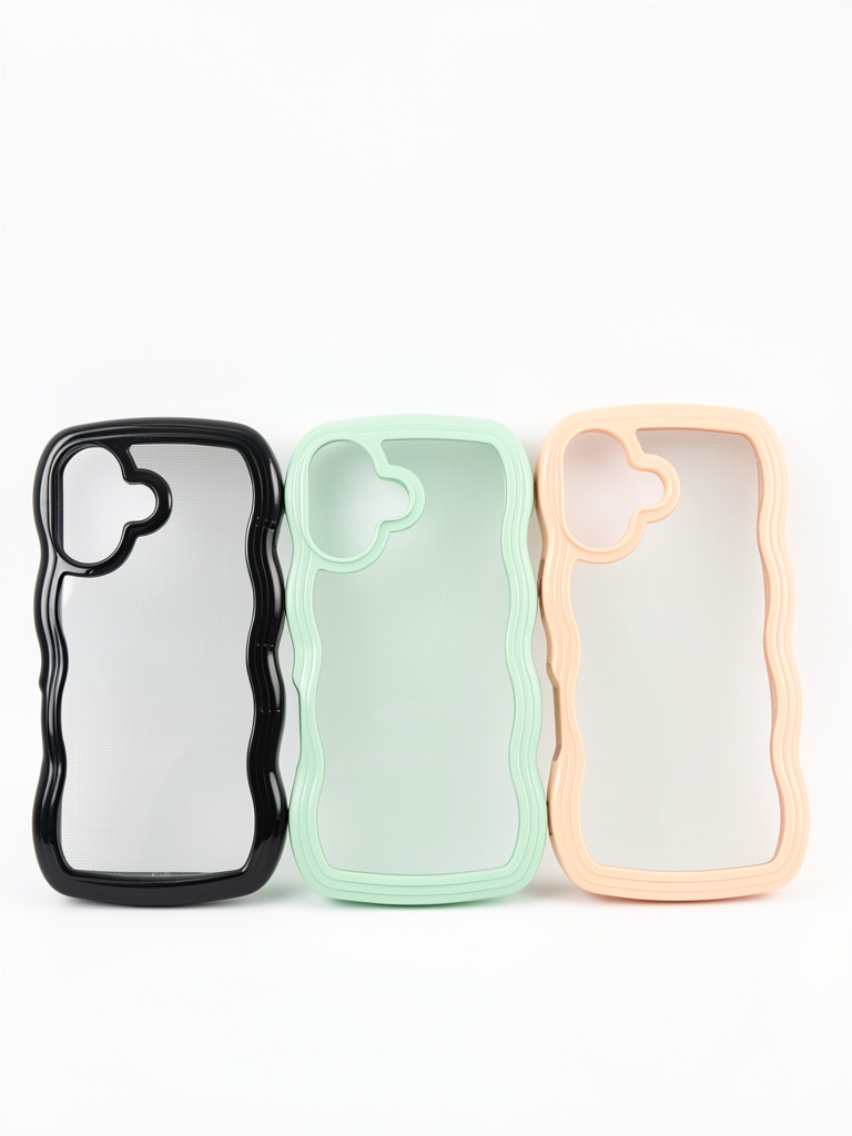Funda iphone 16 con hondas/ traspatentes