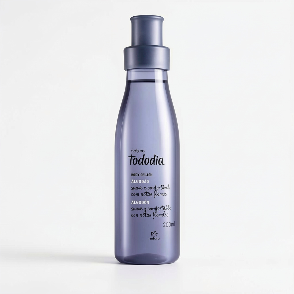 Body Splash Natura Tododia Algodón 200 ml
