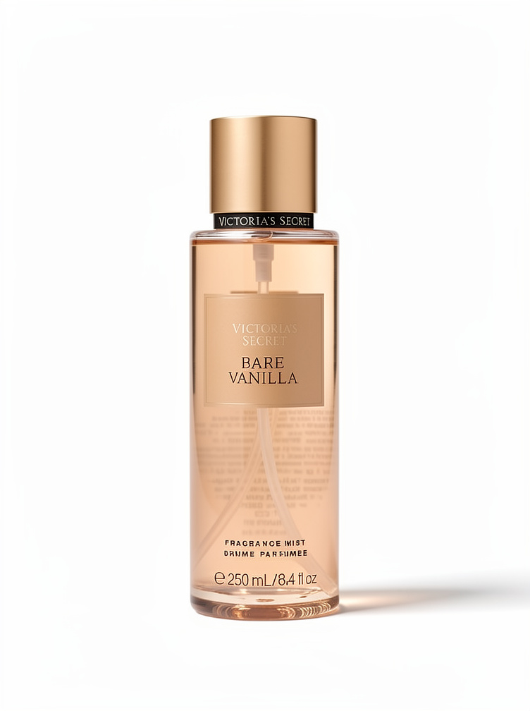 Body Splash Victoria’s Secret Bare Vanilla 250 ml  ✨ Disponible en 2 versiones: con shimmer y sin shimmer.