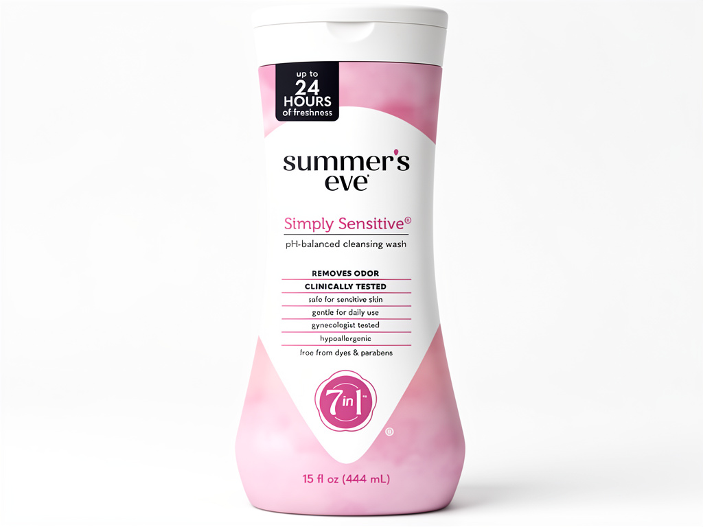 Jabón Íntimo Summer’s Eve Simply Sensitive | 444 ml