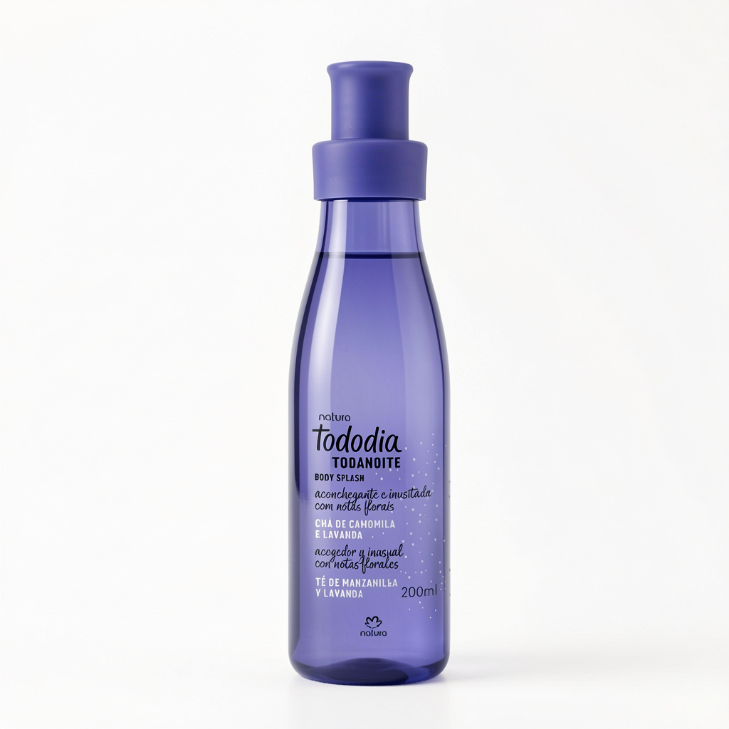 Body Splash Natura Tododia Té de Manzanilla y Lavanda 200 ml