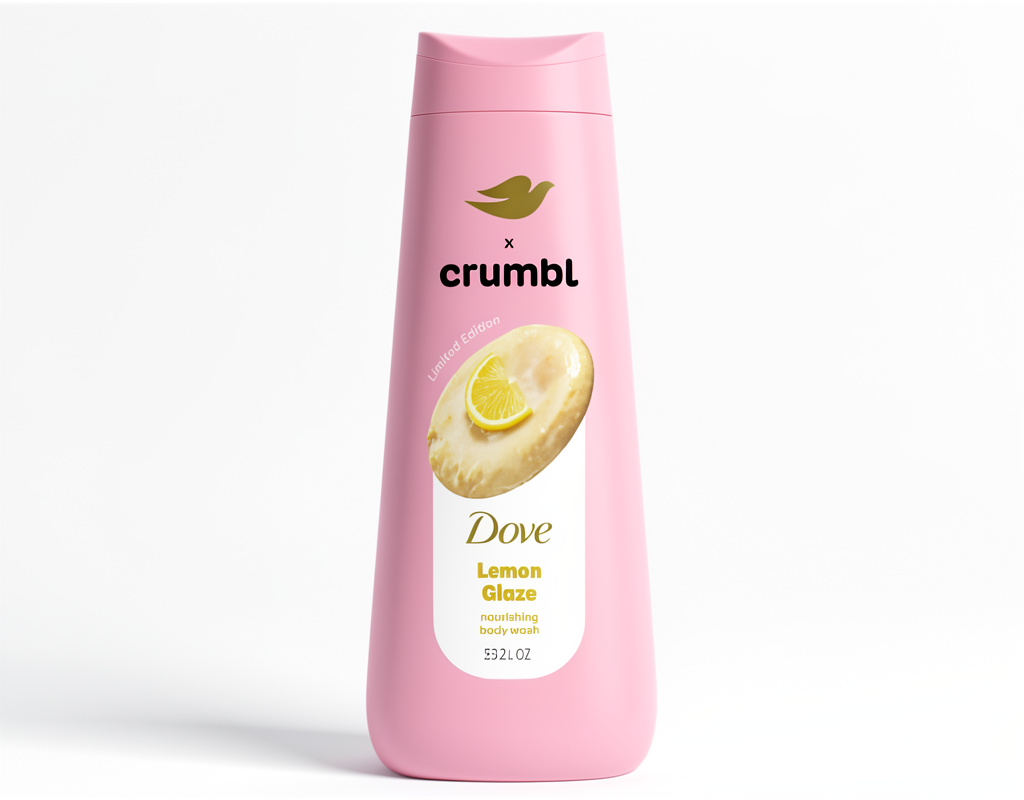 Dove x Crumbl Jabón Líquido Corporal Lemon Glaze | 532 ml