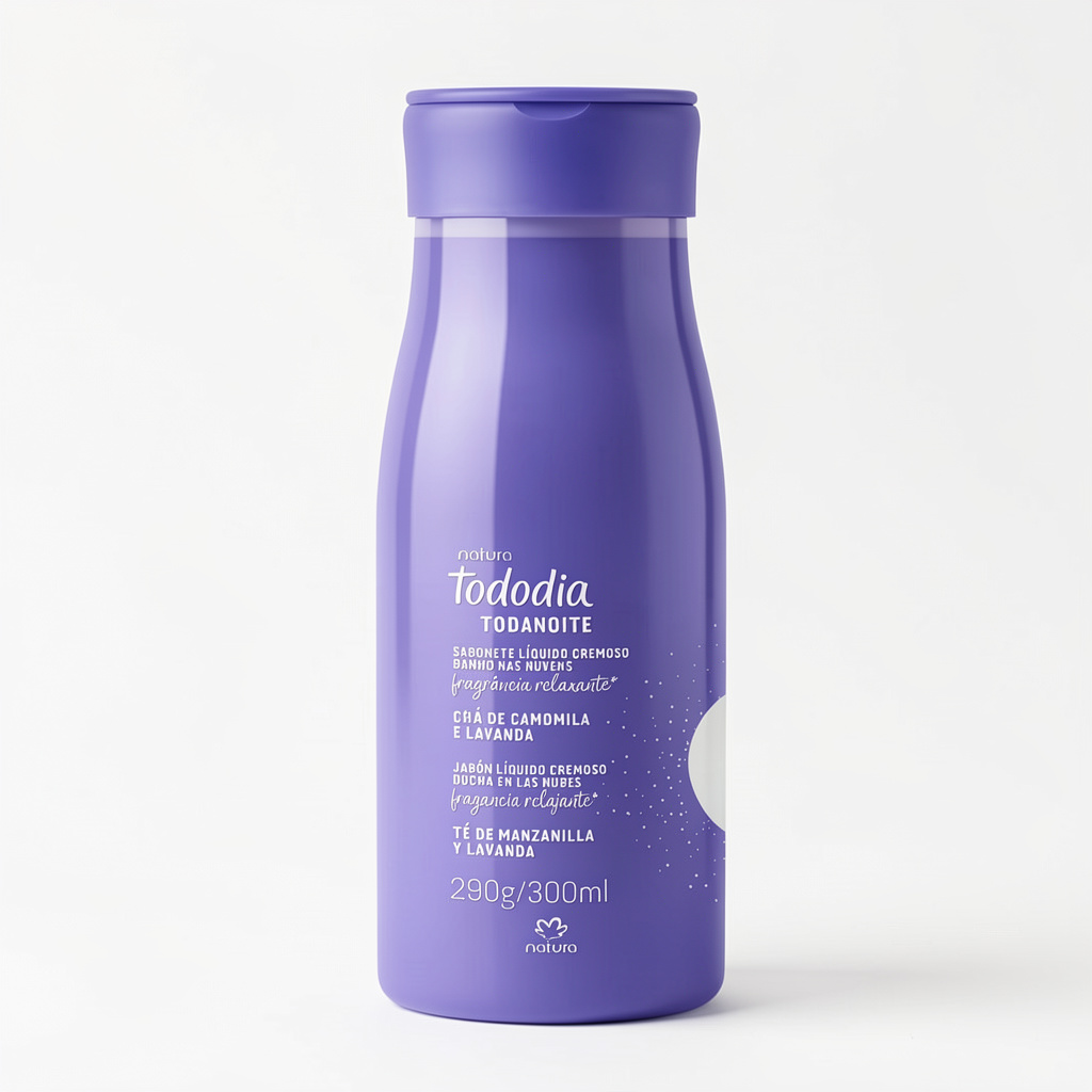 Jabón Líquido Natura Tododia Té de Manzanilla y Lavanda 300 ml