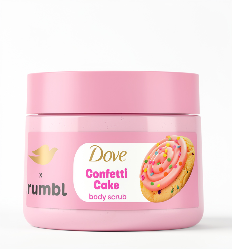 Dove x Crumbl Exfoliante Corporal Confetti Cake | 15 oz