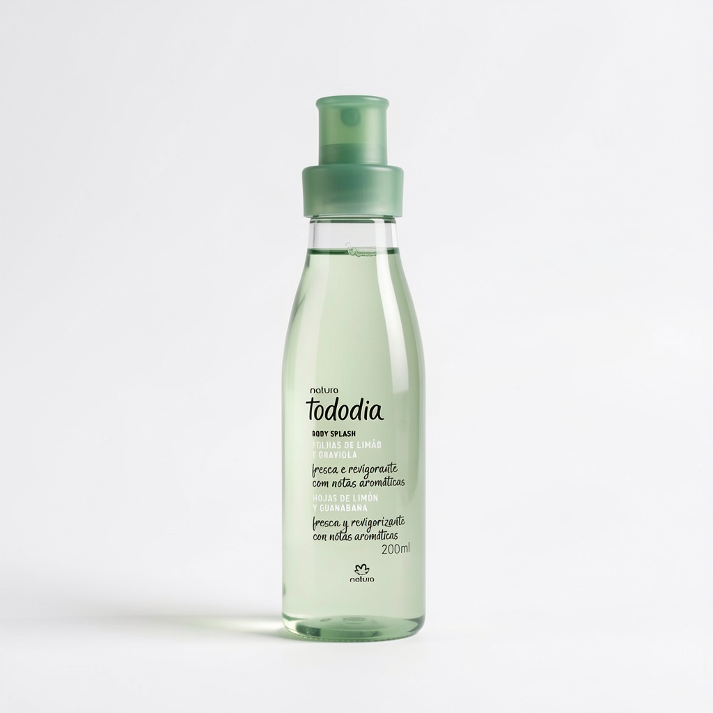 Body Splash Natura Tododia Hojas de Limón y Guanábana 200 ml