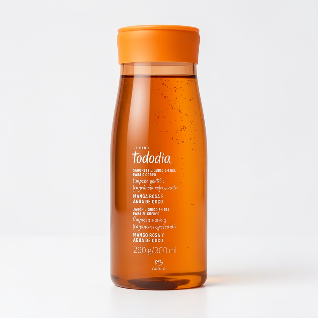 Jabón Líquido Natura Tododia Mango Rosa y Agua de Coco 300 ml