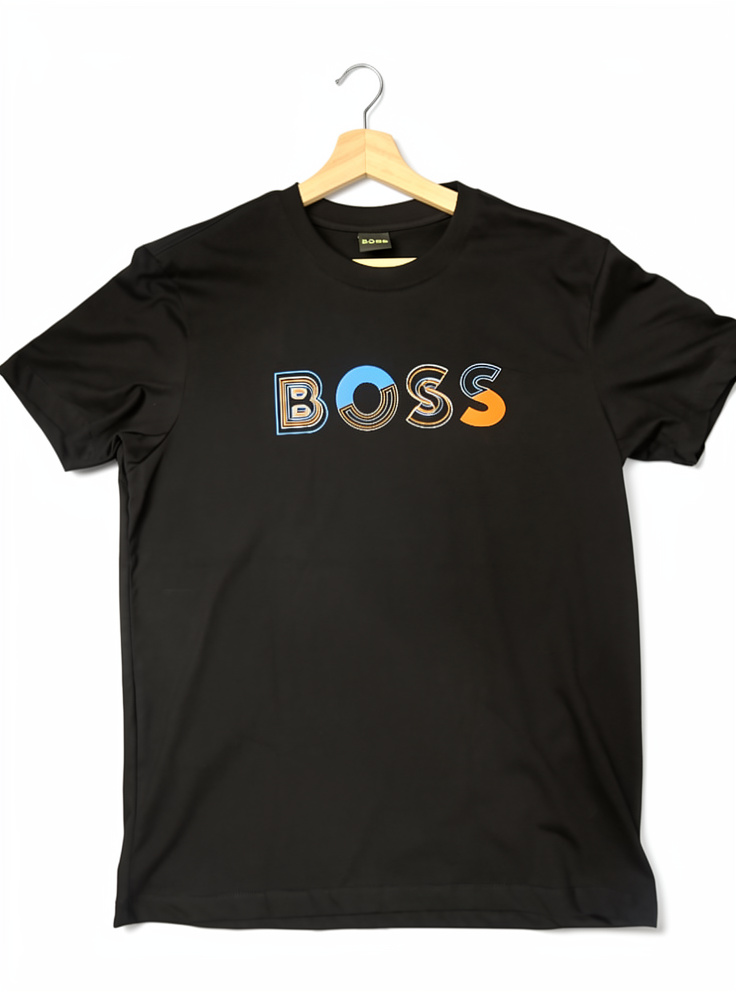 CAMISETA BOSS NEGRA T M