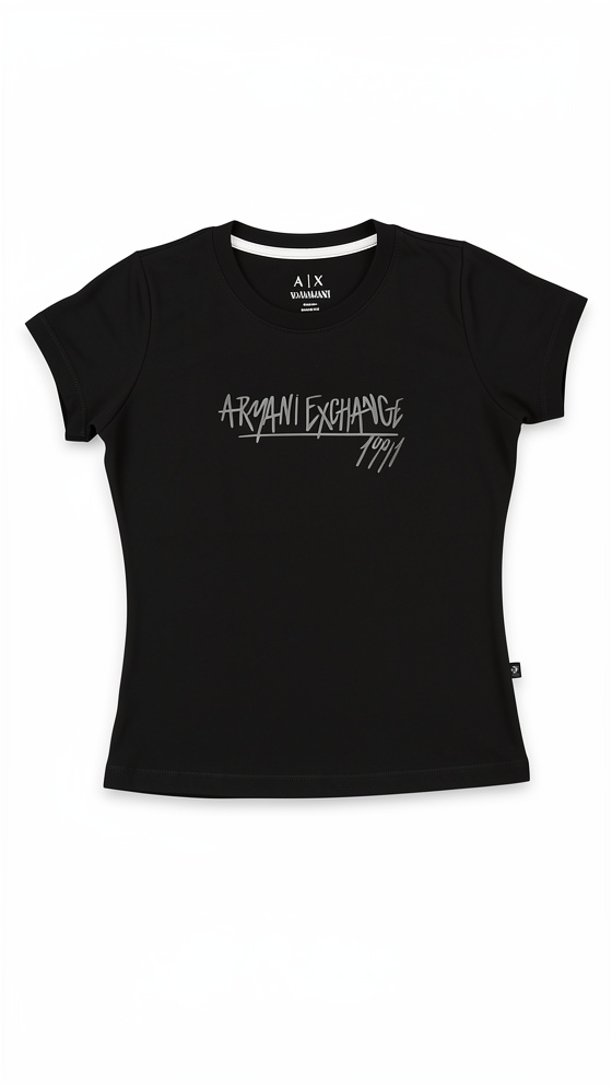 CAMISETA ARMANI NEGRA DAMA