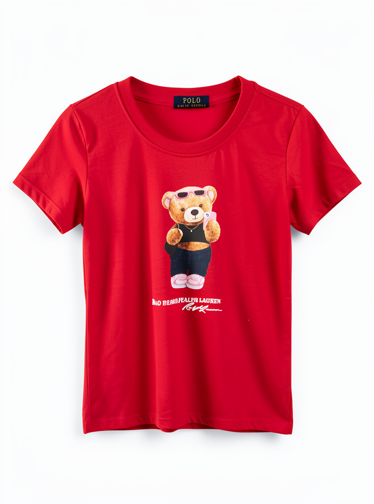 CAMISETA OSO ROJA
