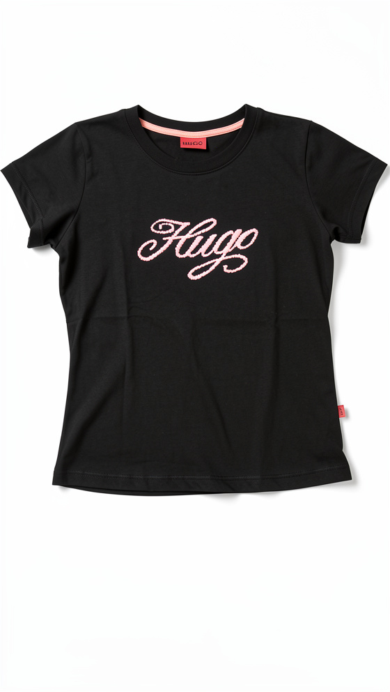 CAMISETA HUGO NEGRA DAMA