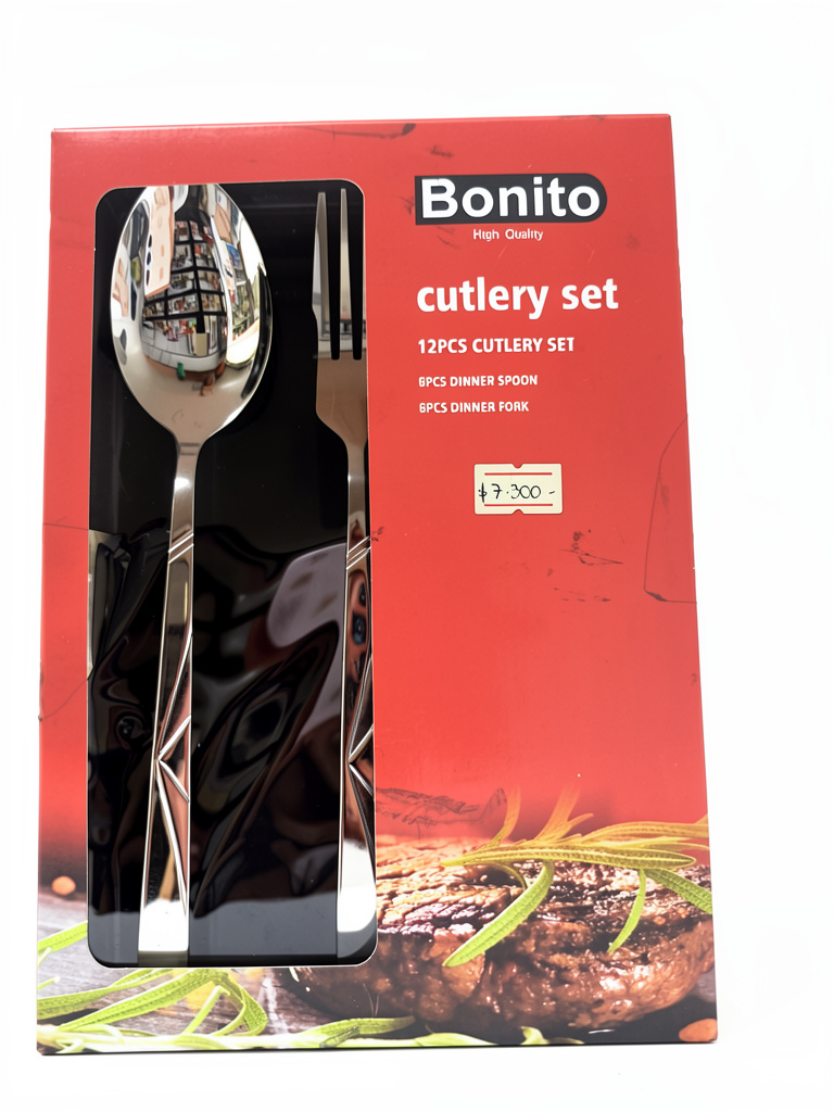 Set De Cubiertos Cuchara Y Tenedor 12 Piezas