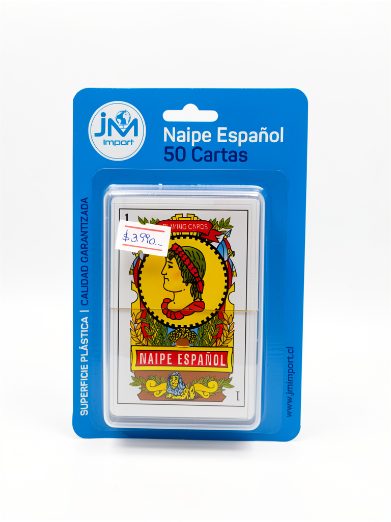 Cartas Naipe Español caja Dura.