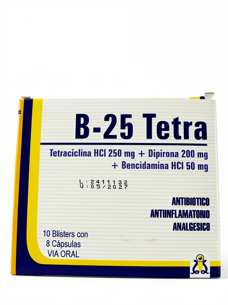 B-25 Tetra capsulas