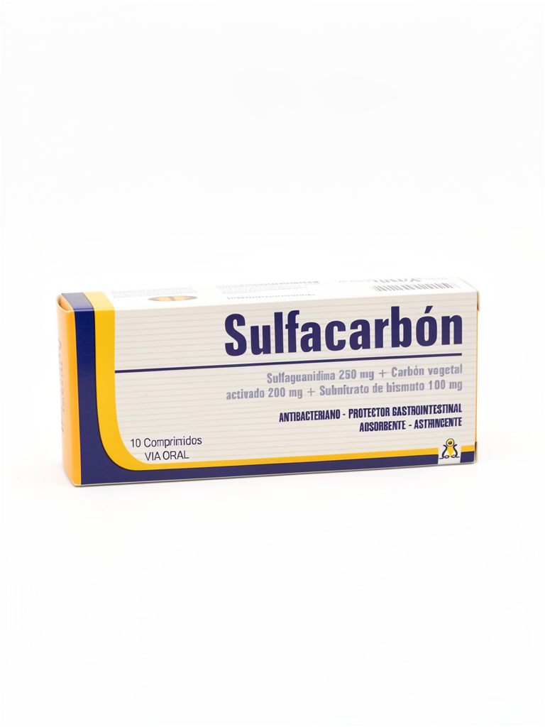 Sulfacarbón comprimidos