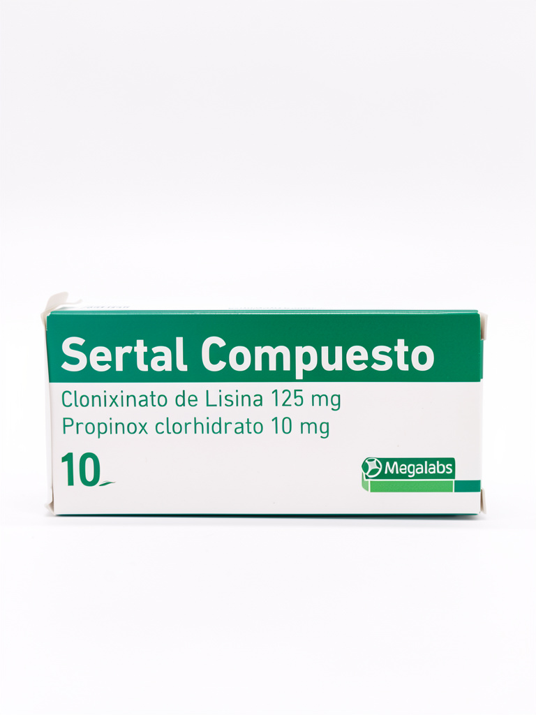 Sertal Compuesto 10 comprimidos