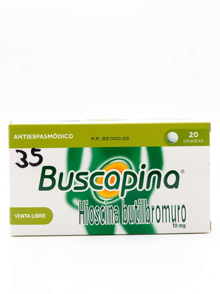 Buscapina antiespasmódico