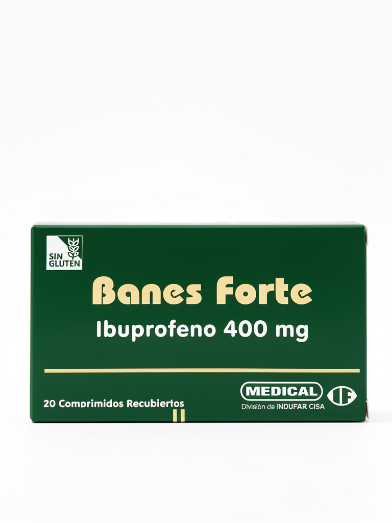 Banes Forte ibuprofeno 400 mg