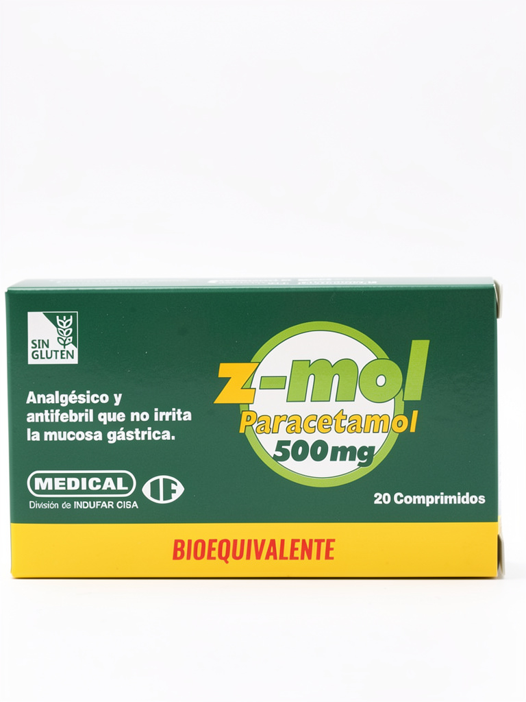 Z-mol Paracetamol 500mg