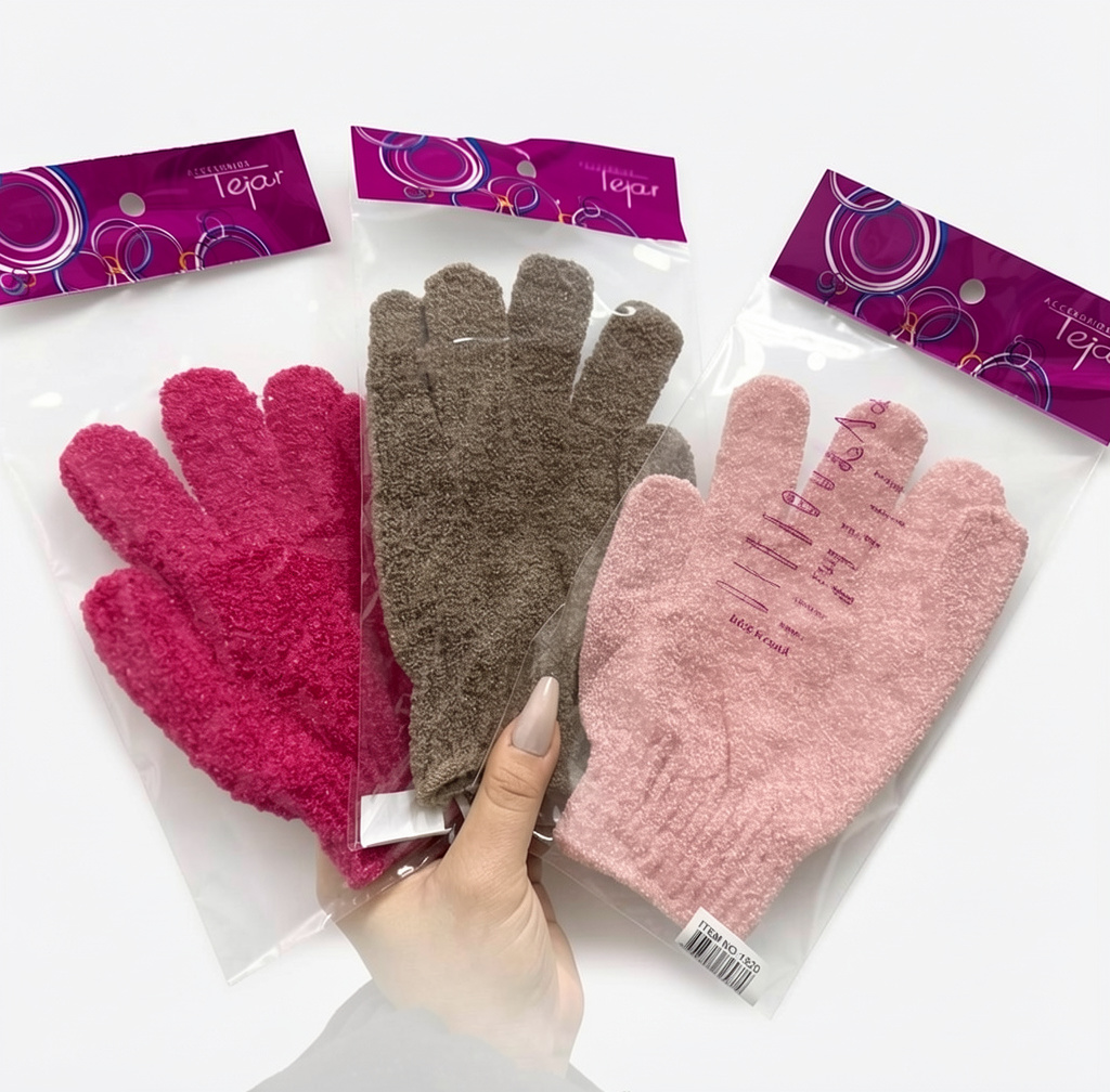 Guantes exfoliantes