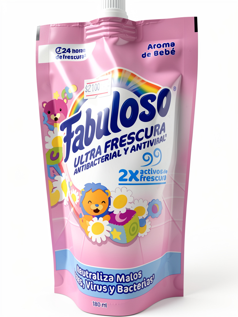 Fabuloso aroma bebé sobre 180 ml