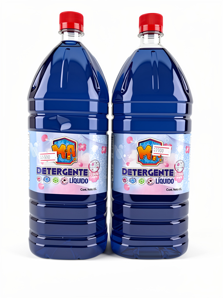 Detergente líquido floral 2LT