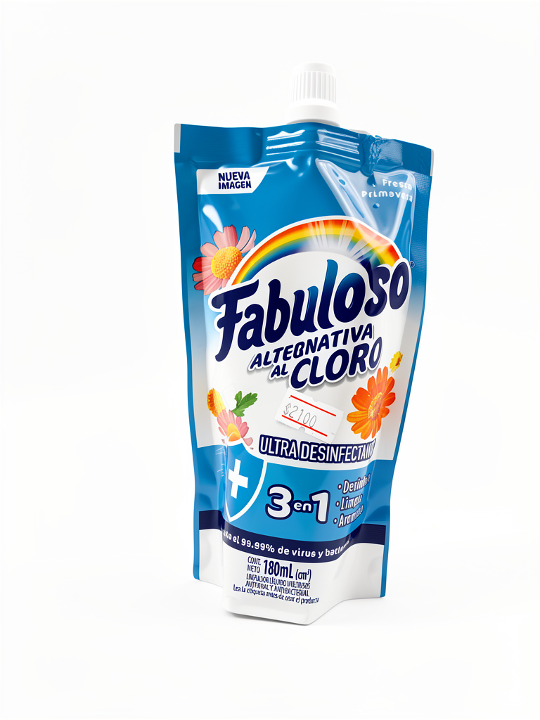 Fabuloso fresca primevera sobre 180 ml