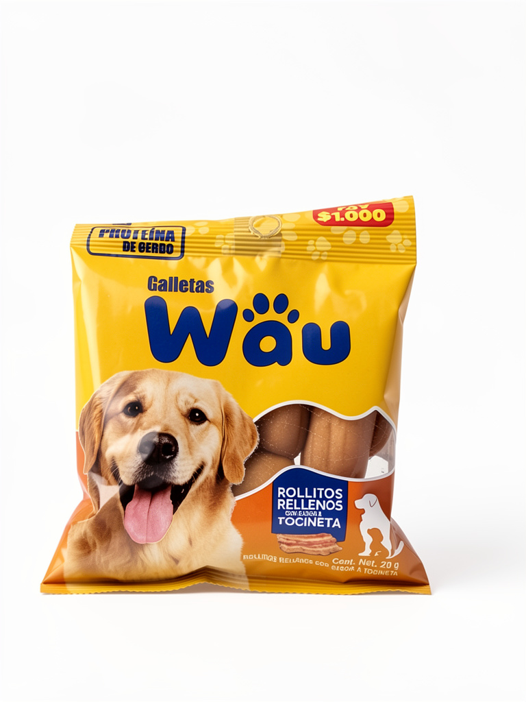 Galletas Wau de cerdo