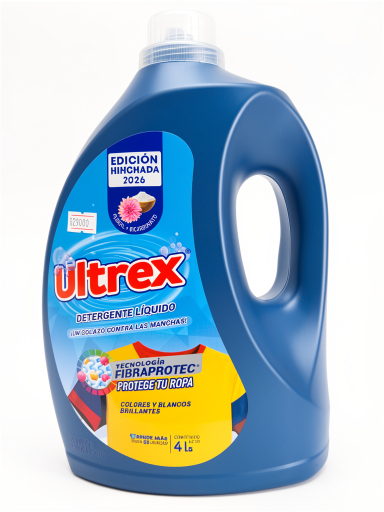 Detergente líquido Ultrex 4 lts