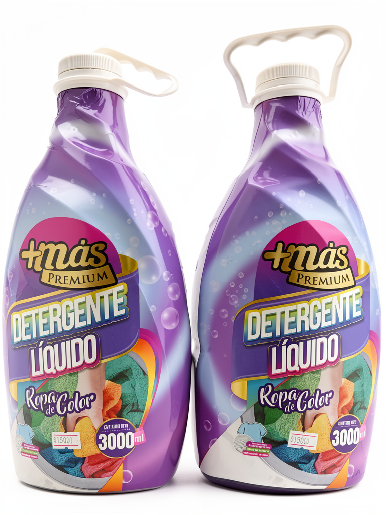 Detergente líquido ropa color más premium 3 Lt