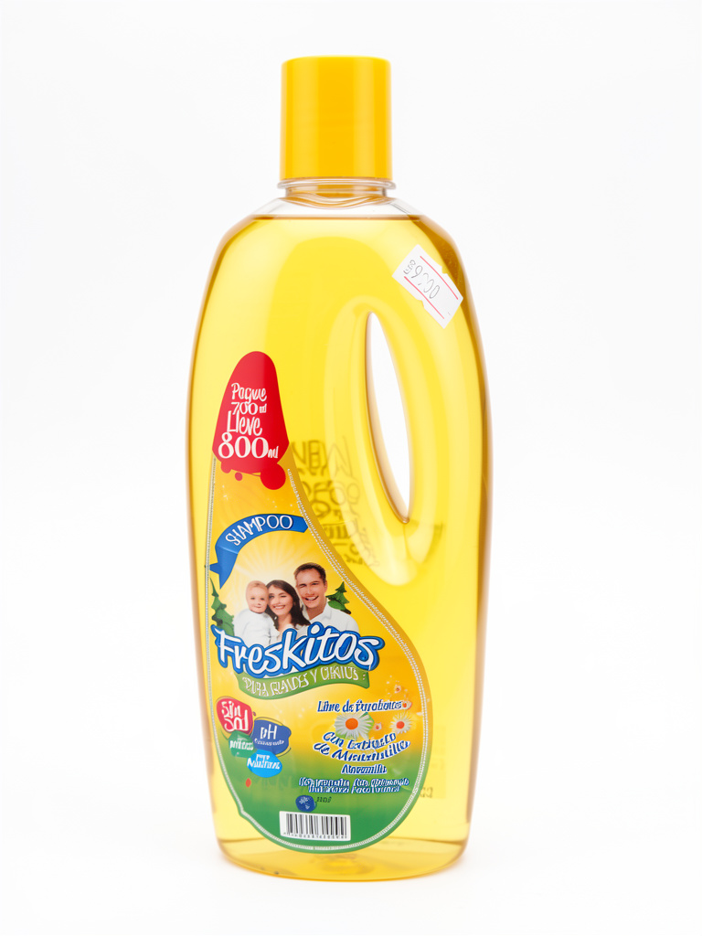 Champú fresquitos manzanilla