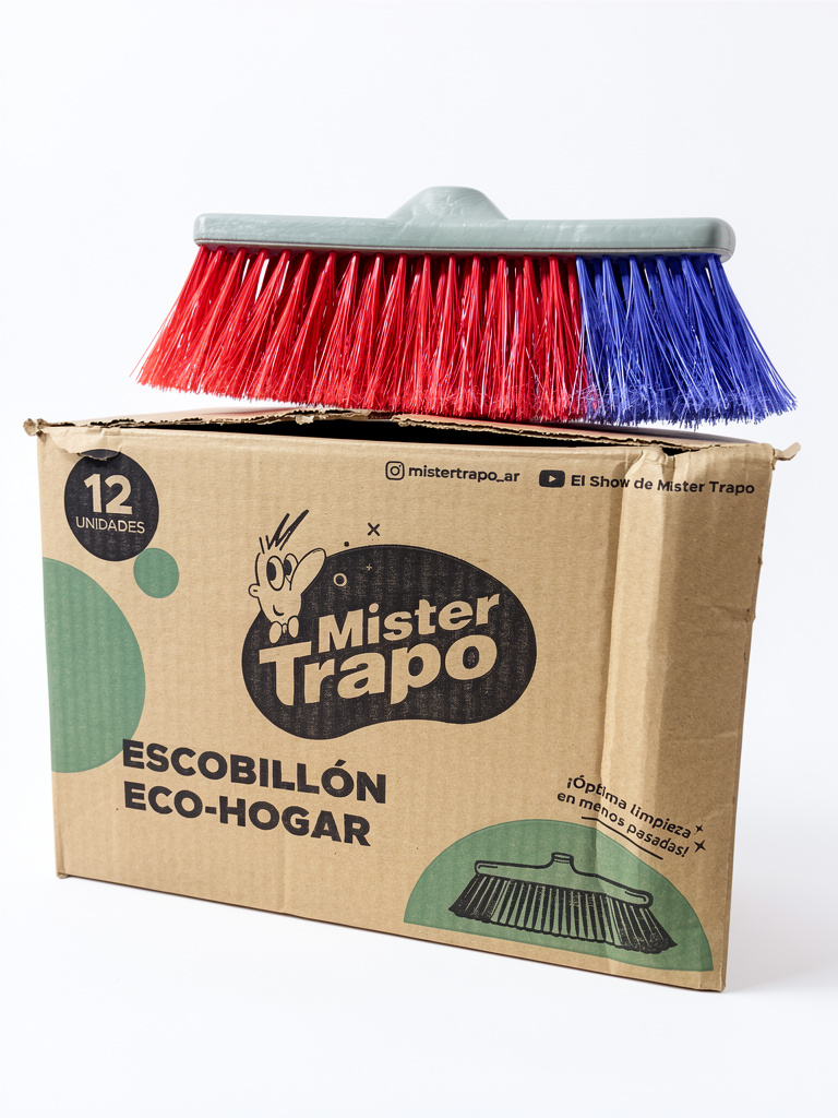 Escobillón Eco-Hogar mr trapo