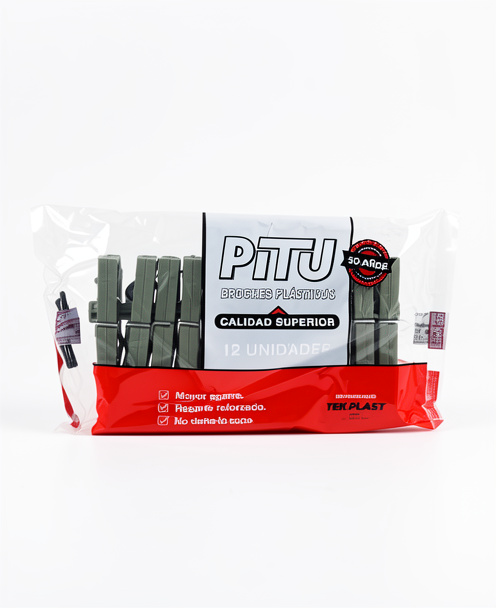 Broches Plasticos Pitu