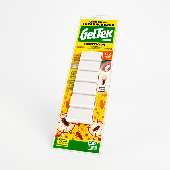 Geltek Cucarachas X 6 Estaciones De Cebado