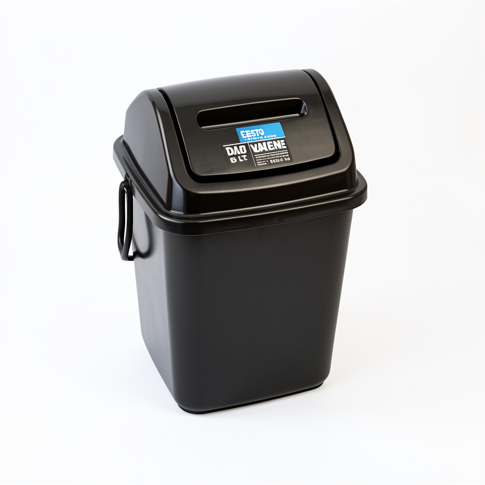 Cesto basura vaiven cuadrado 6 lt