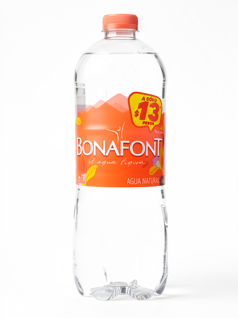 Bonafont agua natural 1L