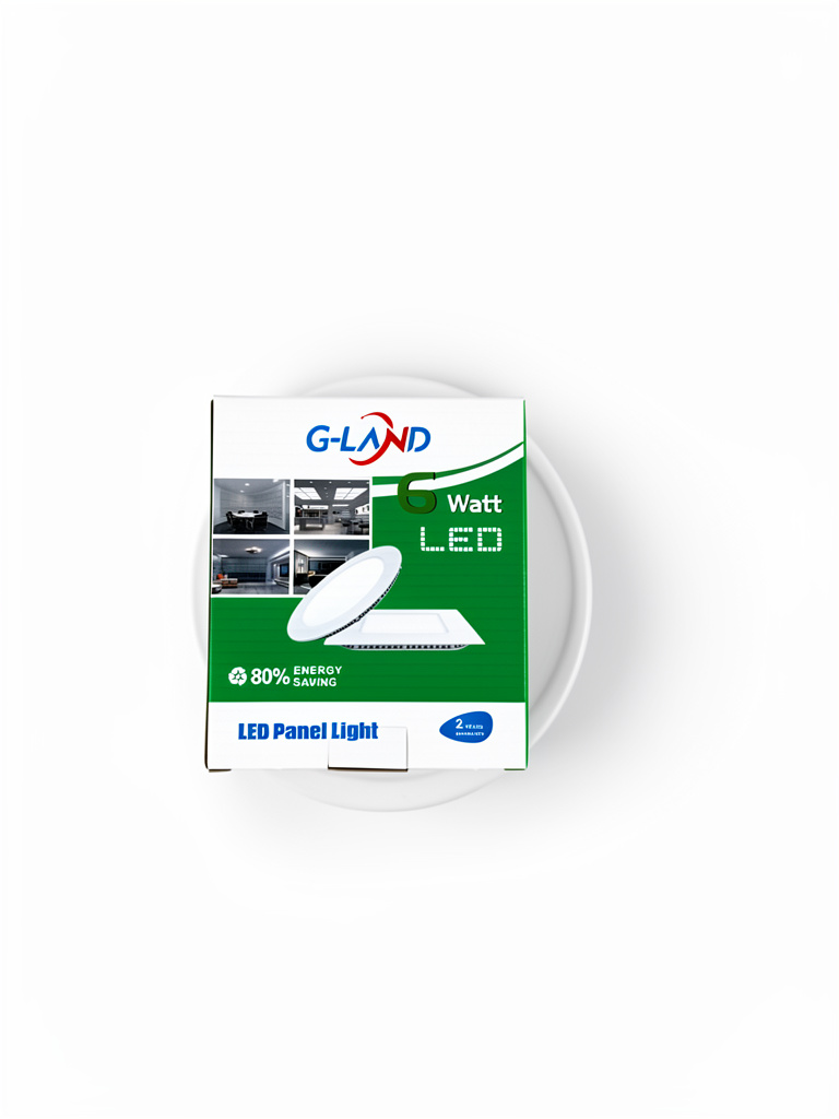 Lámpara 6w frío redondo embutir L-1358