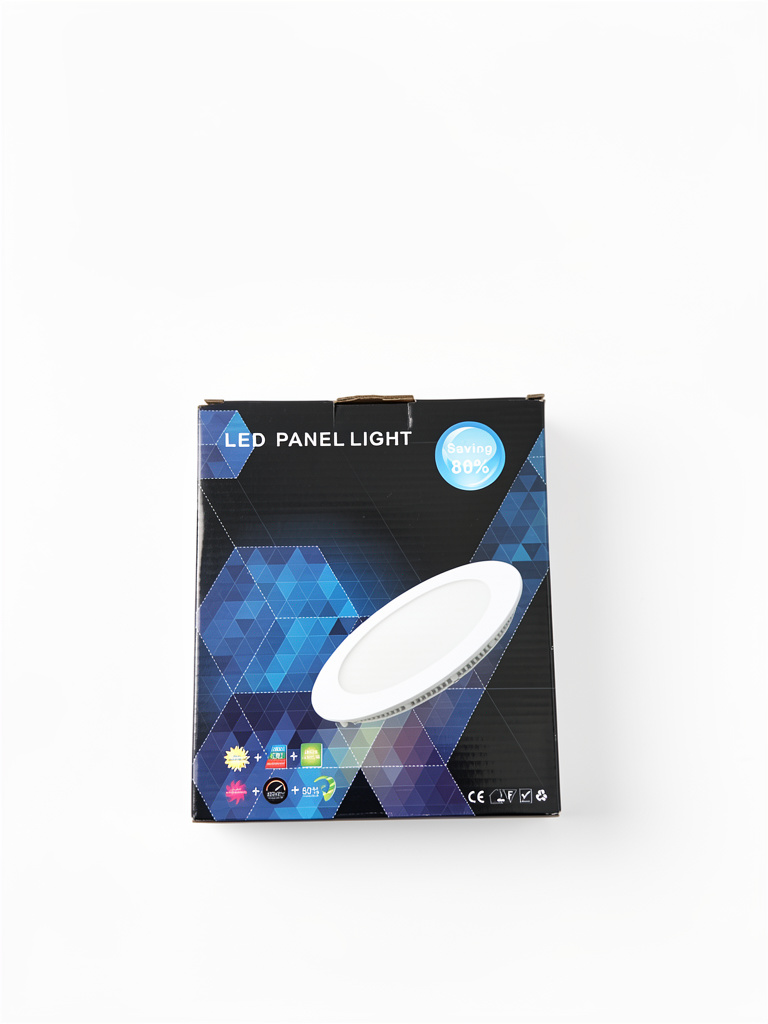 Lámpara 12 w frio cuadrado embutir L-627