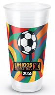 Vaso Transparente 16onz. Mundial
