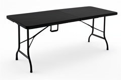 Mesa Plegable color Negro
