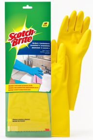 Guantes Látex Amarillos