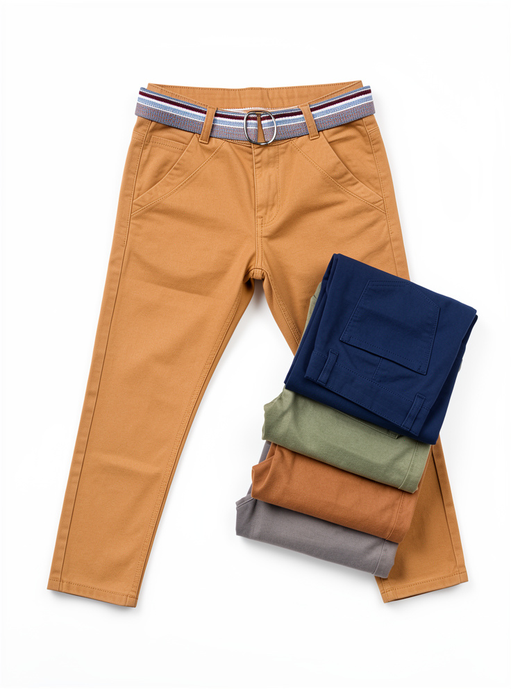 Pantalones drill para niños (TG)